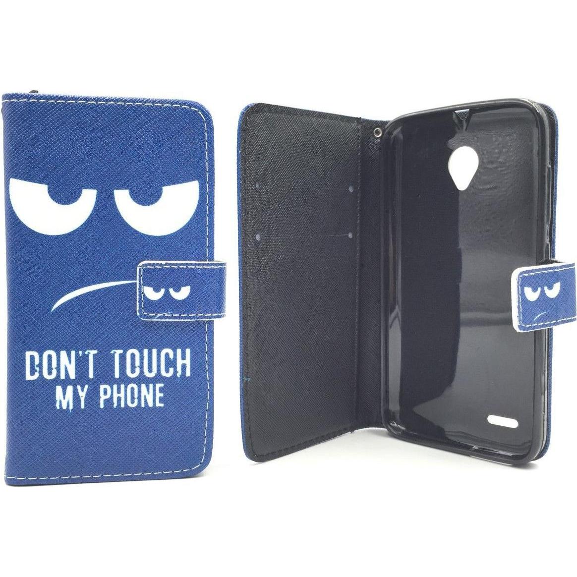 König Design Schutz Handy Hülle für Vodafone Smart Prime 6 Case Cover Tasche Wallet Etui Neu (Vodafone Smart Prime 6), S...