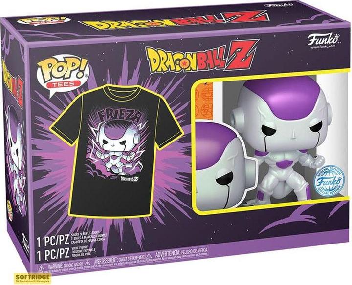 Actual product image Funko Pop & Tee Dragon Ball Z Frieza Final Form (S) EXM