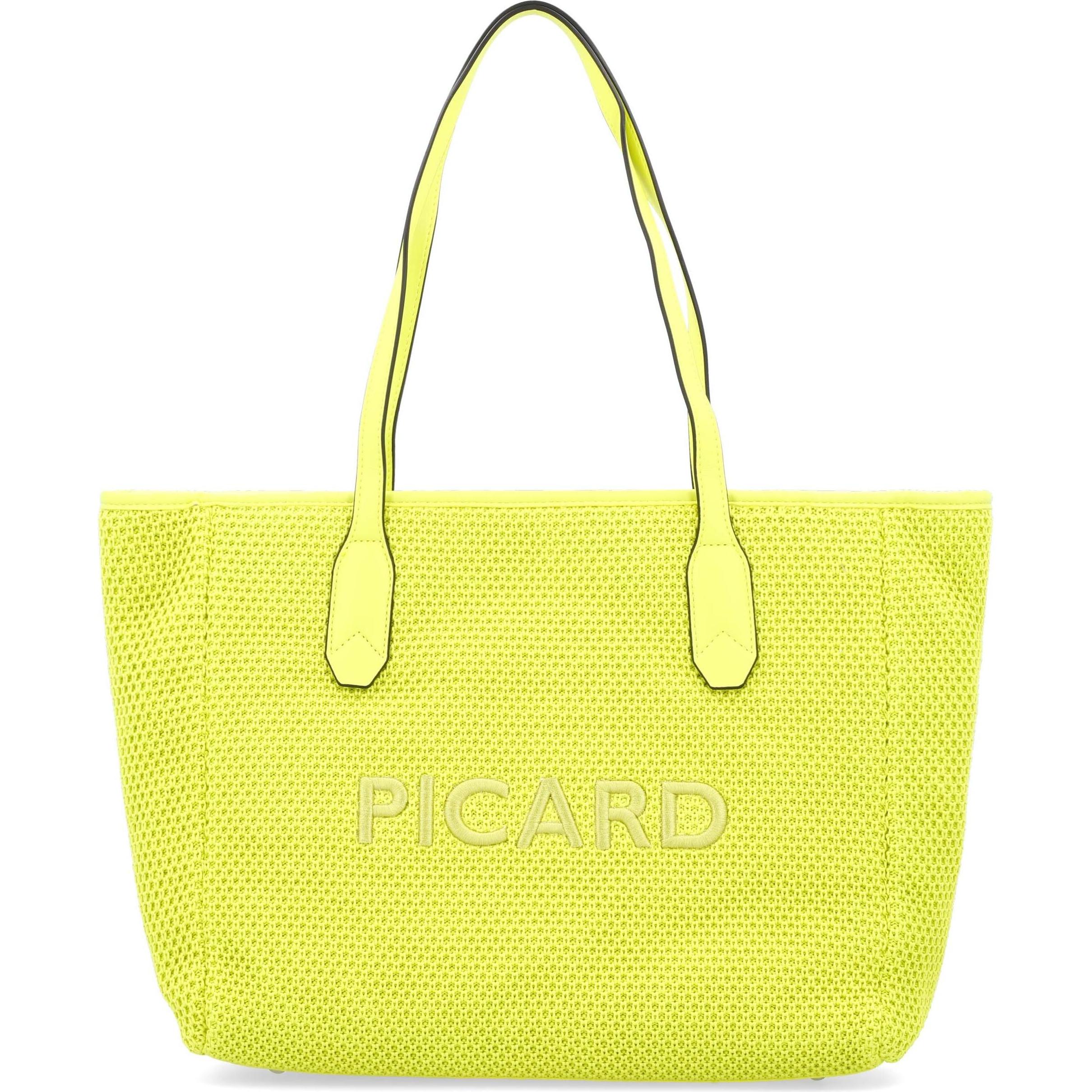Picard, Tasche, Shopper Knitwork 3229, Gelb, (10 l)