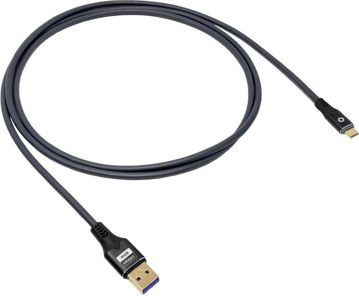 Produktbild Oehlbach USB Typ A - Typ C Kabel - 10 Gbps 60 W - Innenleiter aus OFC – sauerstofffreiem Kupfer (3 m, USB 3.2 Gen 1, 60 W)