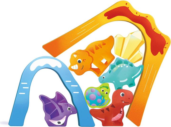Actual product image Hape Dinosaur Train Bucket Set