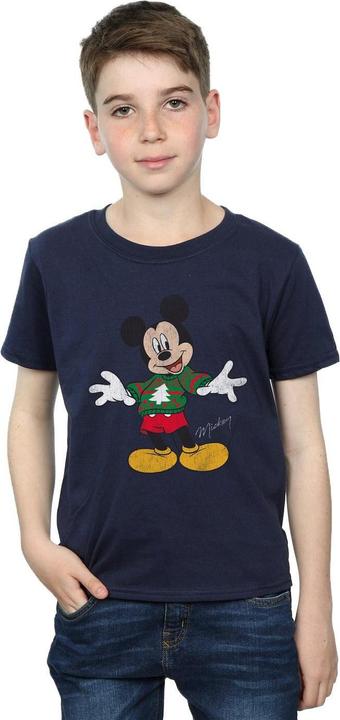 Immagine prodotto Disney Mickey Mouse Christmas Jumper Maglietta Ragazzi (140, 146)