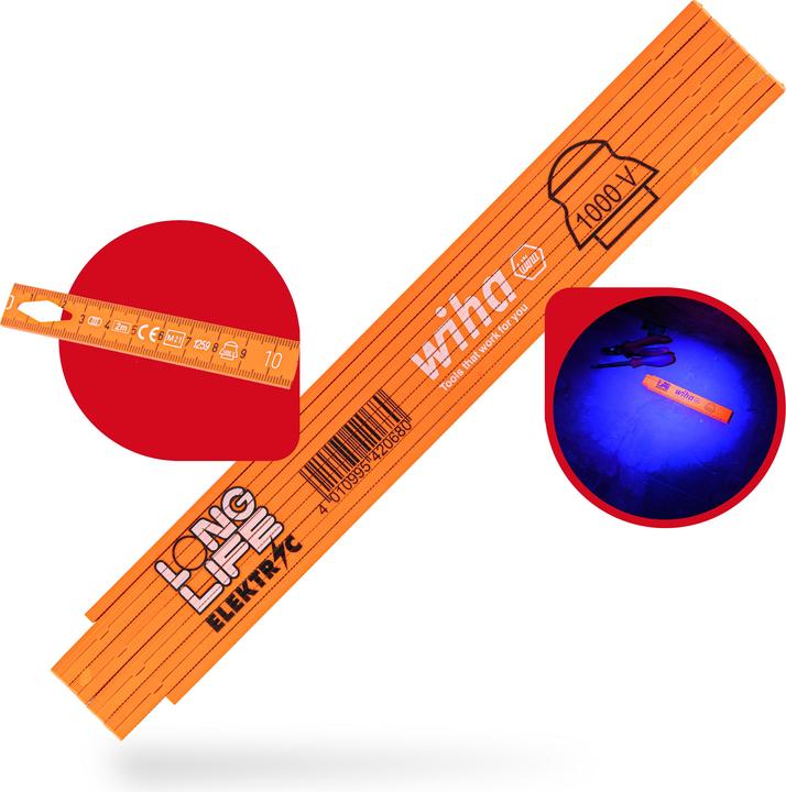 Actual product image Wiha Longlife (2 m)