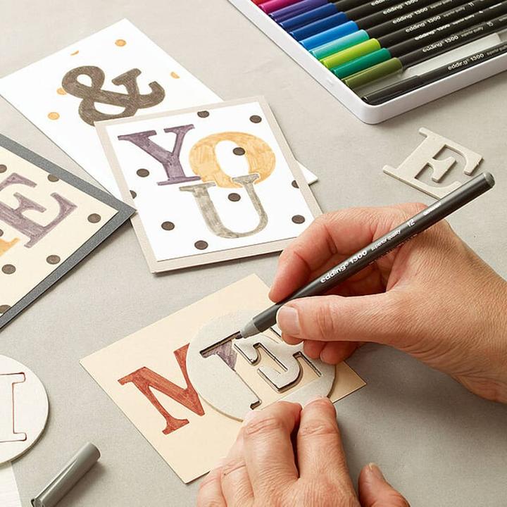 Produktbild Edding Fasermaler 1300 20er-Set (20x)