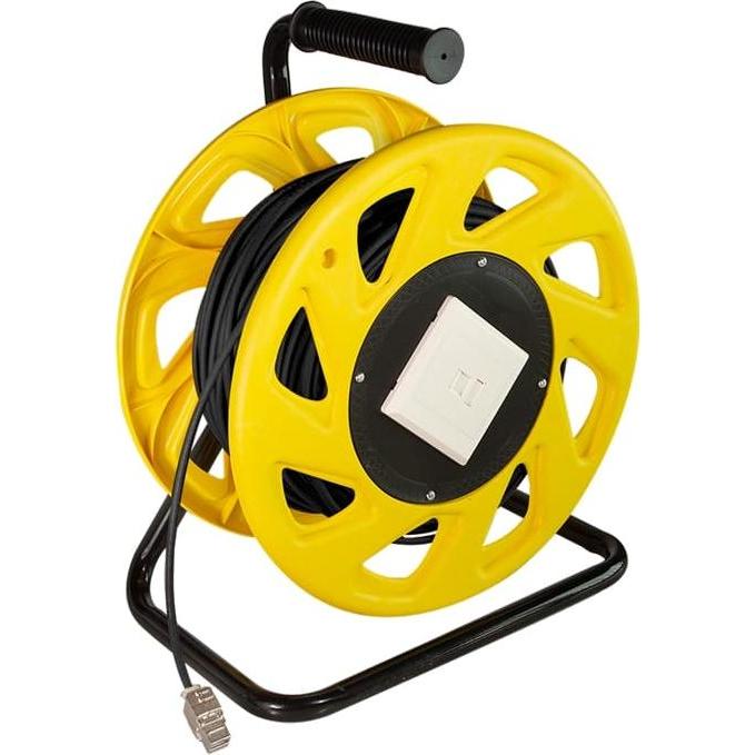 Thumbnail - LogiLink Mobile Kabeltrommel Cat.7 S/FTP, TPE, 60 m (S/FTP, CAT7, 60 m), Netzwerkkabel
