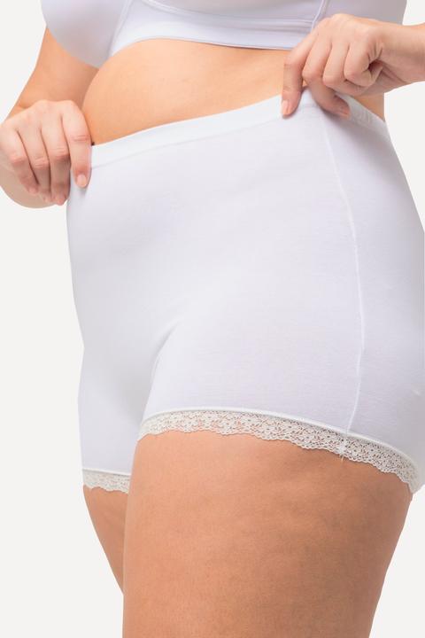 Produktbild Ulla Popken Pantys, 3er-Pack, Spitze, Punkte (46, 48)
