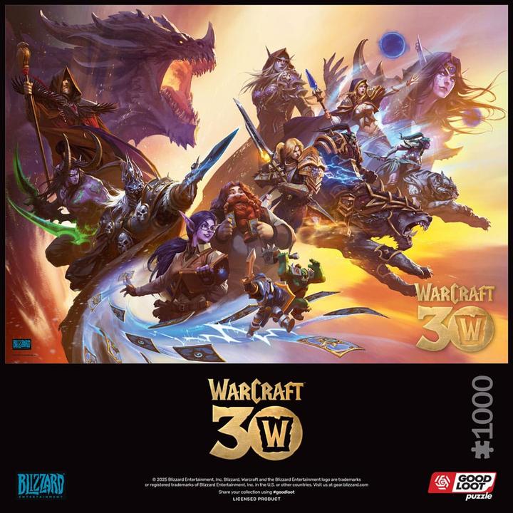 Produktbild Good Loot World of Warcraft Puzzle 30th Anniversary (1000 Teile) (1000 Teile)
