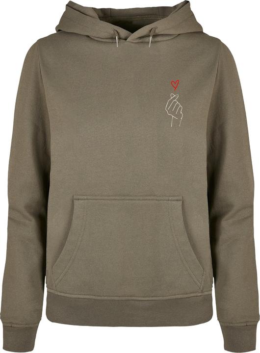 Produktbild Merchcode Ladies K Heart Basic Hoody - 127025 (L)