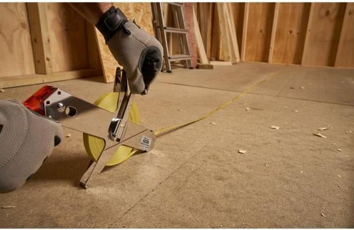 Immagine prodotto Stanley Metro a nastro Master II in acciaio (lunghezza 50 m, insensibile, marcatura 1 mm, con gancio fisso) (50 m)