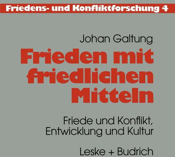 Produktbild Frieden mit friedlichen Mitteln (Deutsch, 2012)