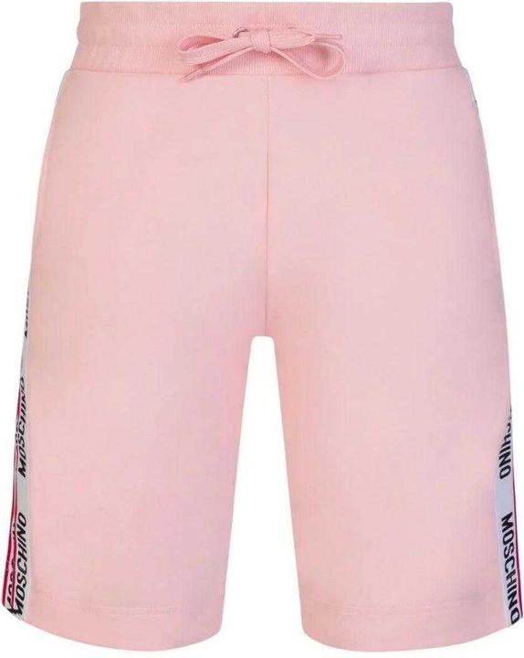 Actual product image Moschino Mens Branded Tape Shorts (L)