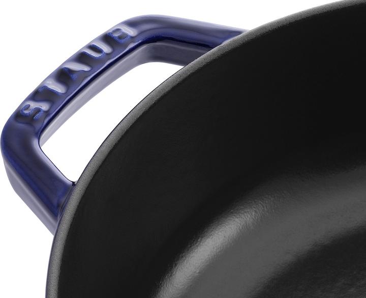 Actual product image Staub Roaster with Chistera Drop-Structure (24 cm, Casserole + Stewpot, Cast iron)
