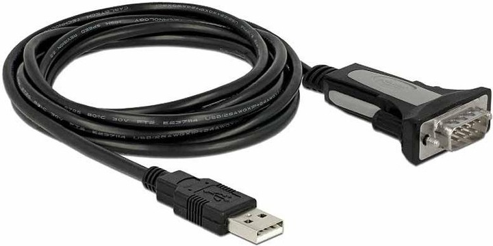 Actual product image Delock Serial adapter USB-A to RS-232 DB9 (4 m, VGA)
