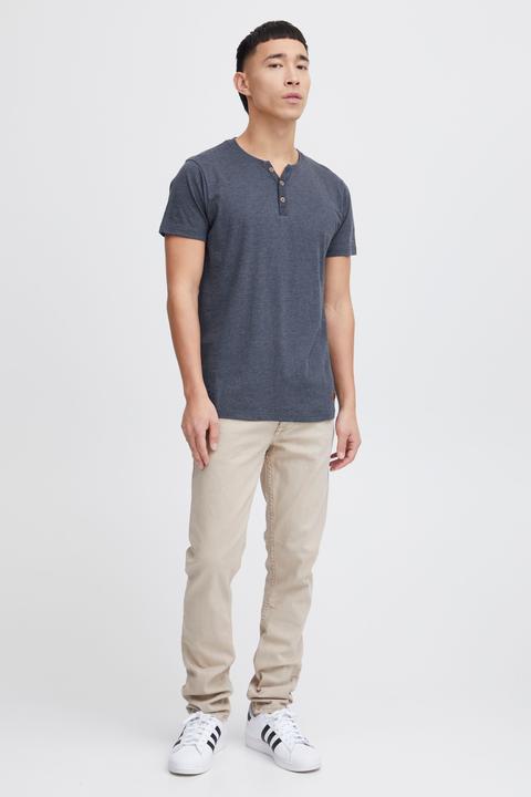 Immagine prodotto Solid Volker T-Shirt A Maniche Corte Maglietta Da Uomo Con Collo Grandad (XL)