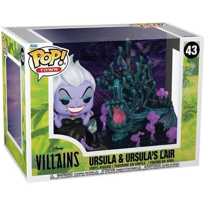 Thumbnail - Funko Disney Villains POP! Town Vinyl Figur Ursula's Lair 9 cm