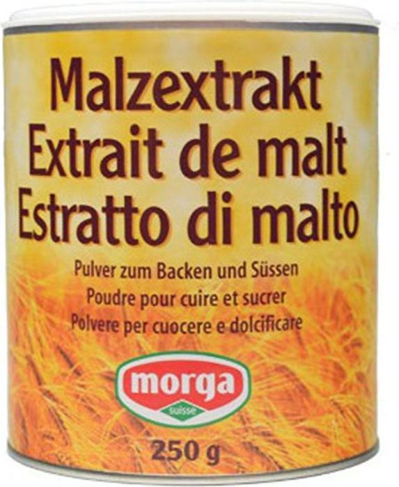 Actual product image Morga Malt extract (250 g)