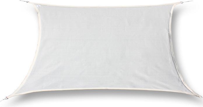 Actual product image Swisshandel24 Sun sail waterproof rectangle 2x3m, cream (2 x 3 m)