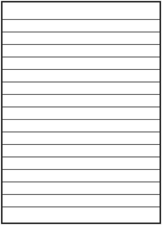 Valeurs nutritives et ingrédients Landré Office A5 bloc de papier à lettres collé en tête (A5, À rayures, Couverture rigide)