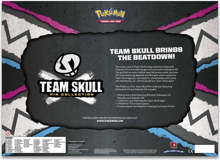 Produktbild Pokémon Team Skull Pin Collection Box - EN (Englisch, Box Set & Collection)