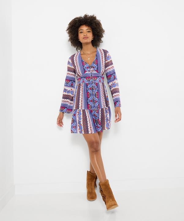 Image du produit Joe Browns Flared Sleeve Printed Boho Tunic Dress (44)