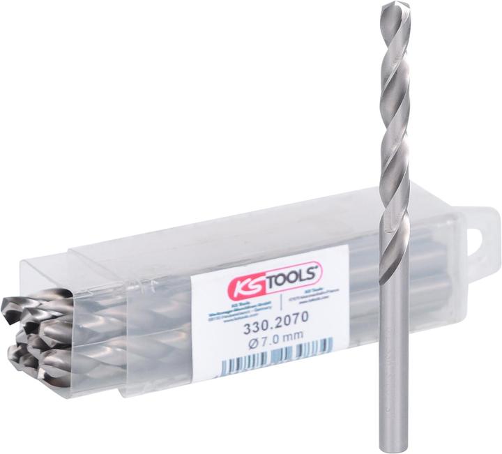 Actual product image KS Tools HSS-G Twist Drill (7 mm)