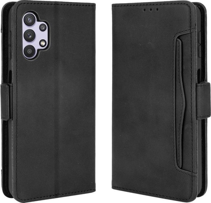 Produktbild Cover-Discount Galaxy A32 5G - Etui mit vielen Kartenfächer schwarz (Samsung Galaxy A32 5G)