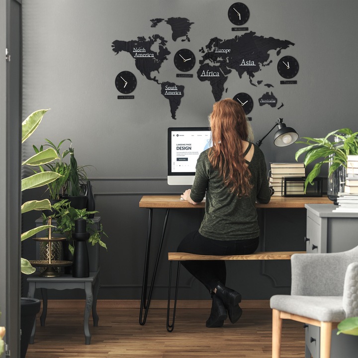 Produktbild Relaxdays Weltkarte (113 cm)