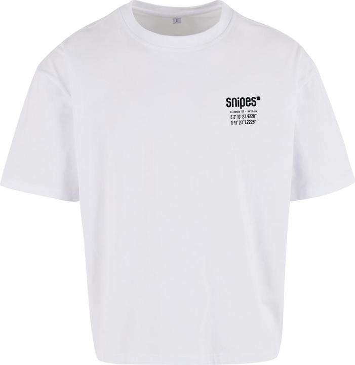 Produktbild MT La Rambla Storeopening Cropped Oversize Tee white L (L)