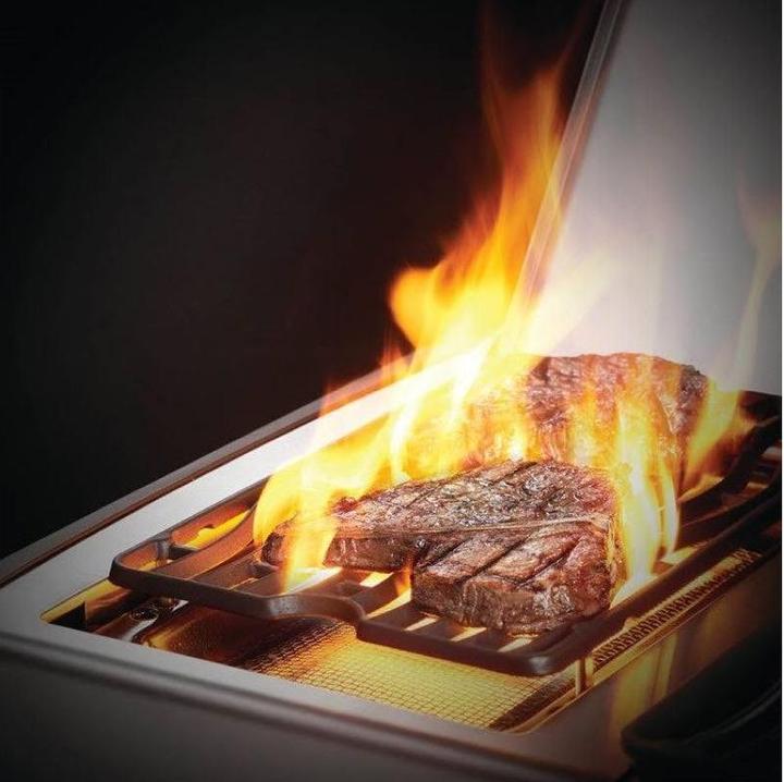 Produktbild Napoleon Rogue SE 425 RSIB schwarz inkl. Drehspiess - NEU(mit Gusseisen Grillrost) (20.45 kW)