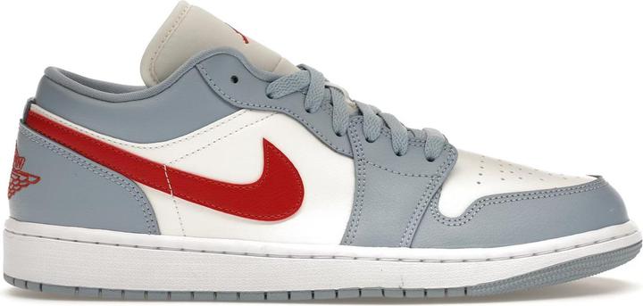 Image du produit Jordan 1 Low Blue Whisper Dune Red (Women's) (40.5)