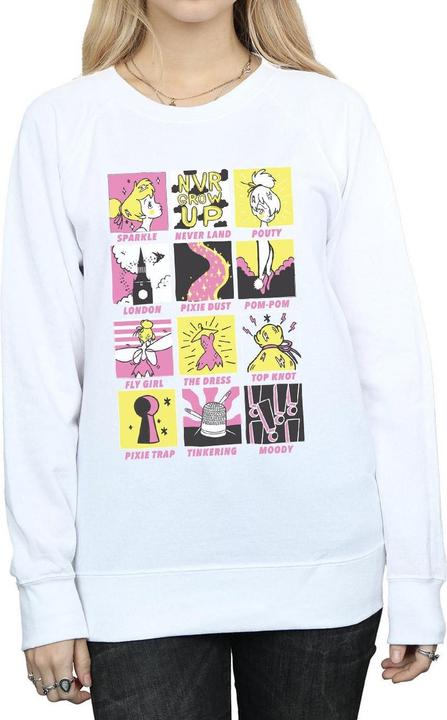 Image du produit Disney - Sweat TINKERBELL SQUARES - Femme (M)