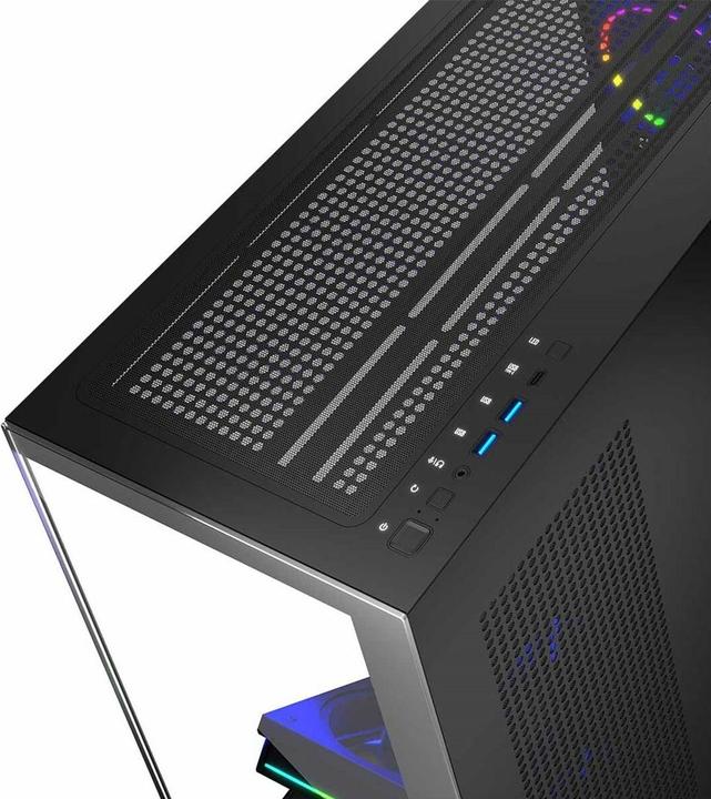 Image du produit Modecom Computergehäuse VOLCANO STELLAR ARGB MIDI 5F (ATX, mATX, Mini-ITX)