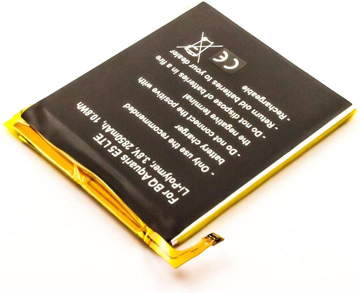 Produktbild AGI 37374 - Akku - bq - Lithium Polymer (LiPo) - 2850 mAh - 3,8 V - 71 mm