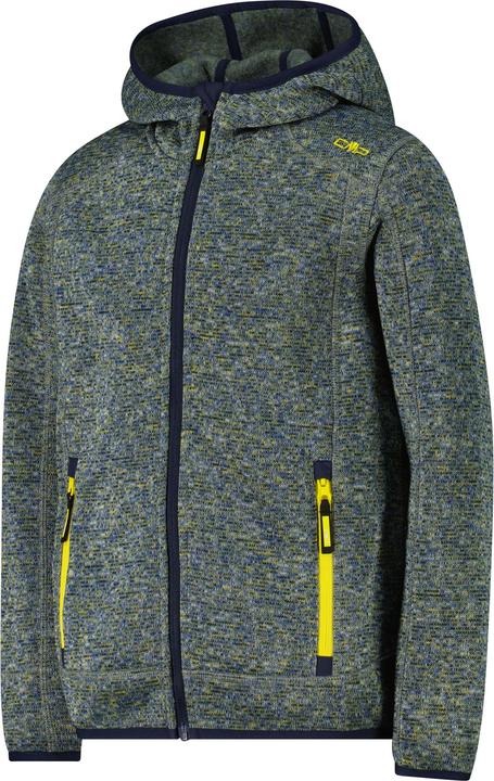 Produktbild CMP Campagnolo Boy's Jacket Fix Hood Jacquard Knitted (92)