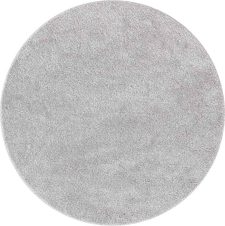 Actual product image VidaXL Cosy rug with latex base Grey ø160 cm (160 x 160 cm)