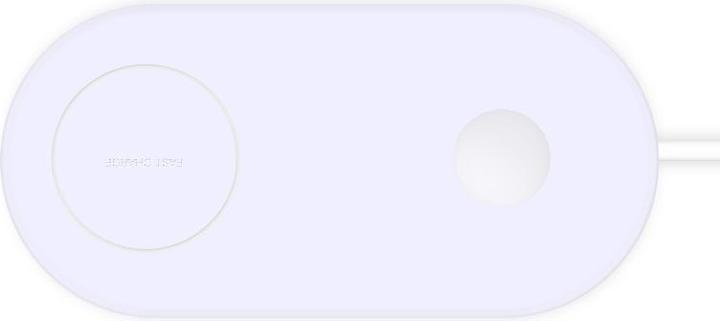 Image du produit cyoo Mini chargeur sans fil pour téléphone double (10 W)