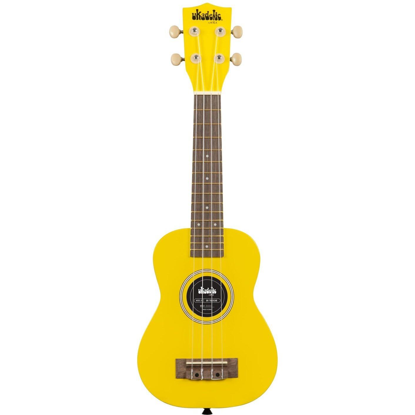 KALA Ukadelic Taxi Cab Soprano Ukulele, yellow (Acustico, Soprano), Ukulele, Giallo