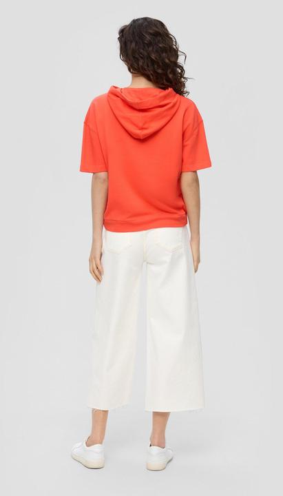 Produktbild s.Oliver Sweatshirt Hoodie mit halblangen Ärmeln (38)