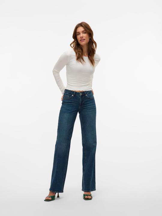 Produktbild Vero Moda VMVANESSA Niedrige Taille Weiter Beinschnitt Jeans Weit geschnitten (W26/L30)