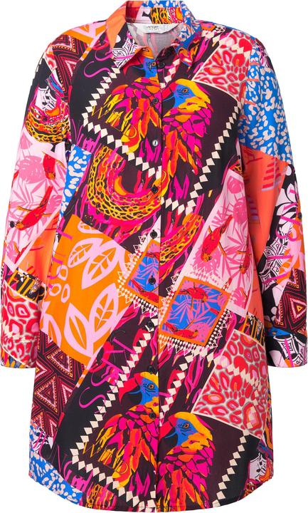 Image du produit Angel of Style Chemisier coupe Straight Fit, mélange d'imprimés (60)