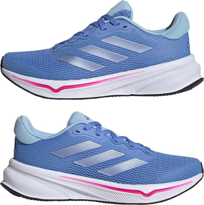 Productafbeelding Adidas Damen Response Runner Shoes, Blue Fusion/Blue Spark met./Shock pink, 38 EU (38)