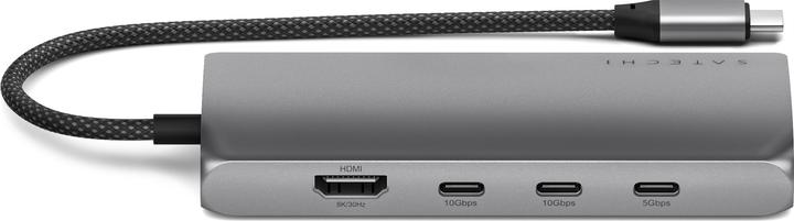 Actual product image Satechi Multiport 8K V3 (USB-C, 7 ports)