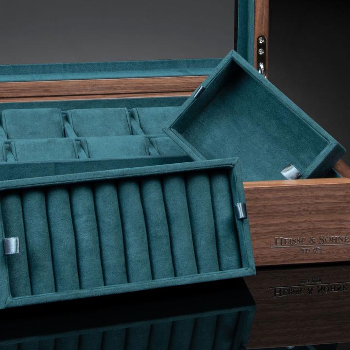 Produktbild Heisse & Söhne Uhrenbox Borneaux 10+ Wallnuss