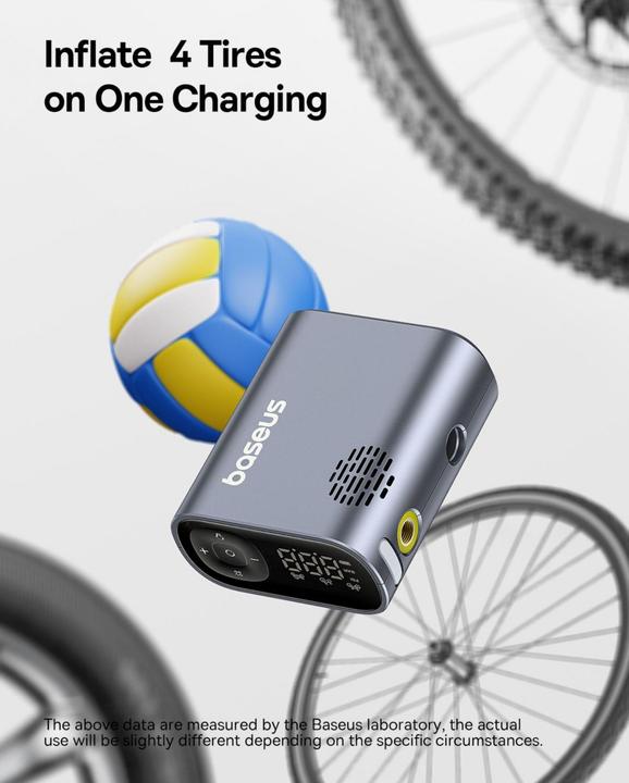 Produktbild Baseus PrimeTrip portable bike pump black
