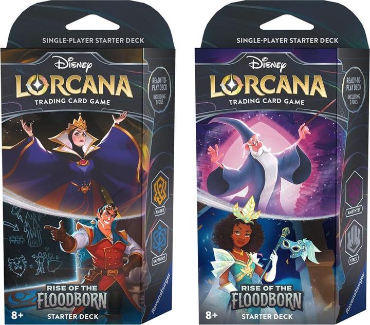 Immagine prodotto Disney Lorcana TCG Rise of the Floodborn (8) *Edizione inglese* (Inglese, Display del booster)