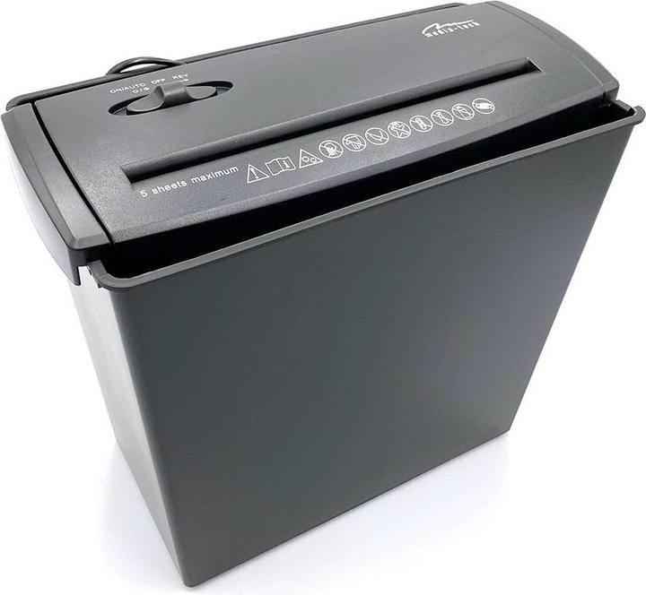 Actual product image Media-Tech Document shredder SHREDDER MT215, paper, foil, CD / DVD, credit cards (Strip cut)