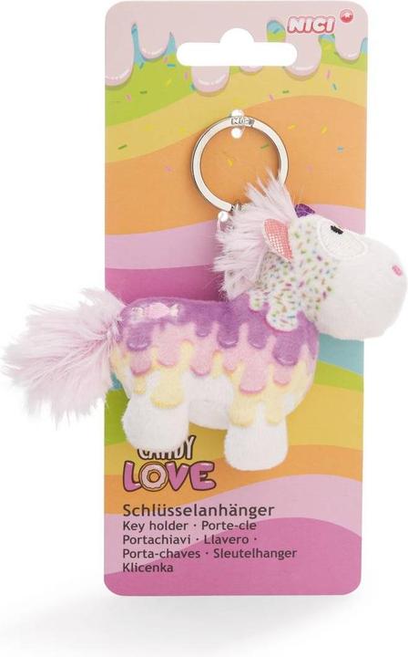 Actual product image NICI Schlüsselanhänger Einhorn Sweety Rainbow GREEN