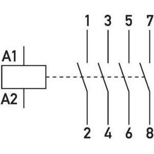 Thumbnail - Doepke, Schutzschalter, Inst.Schütz HS25-40/230V 4S 25A 230V HS25-40/230V
