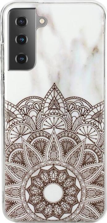 Produktbild Cover-Discount Galaxy S21+ - Softes Silikon Gummi Case Marbel Mandala (Samsung Galaxy S21+)