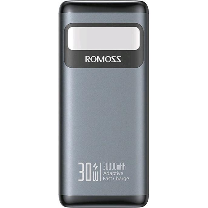 Romoss Powerbank PMT30 30000mAh 30W (black) (30000 mAh, 30 W), Powerbank, Schwarz